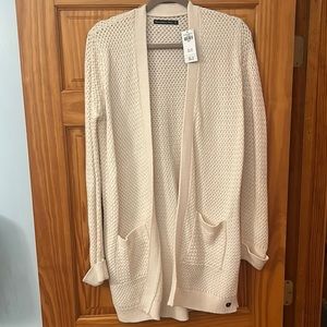 Cream Knit Cardigan